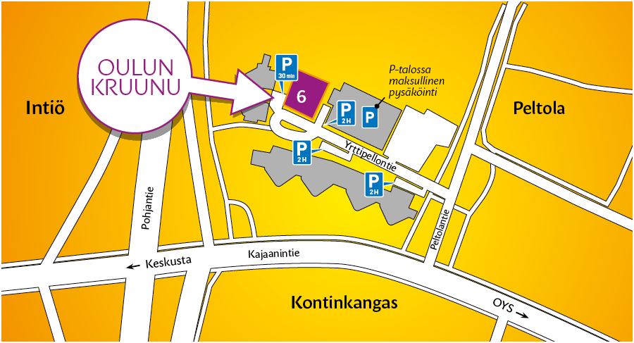 Oulun Kruunu Kartta Oulun Kruunu Kartta